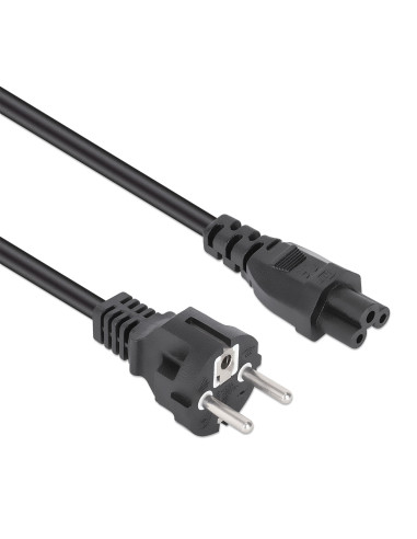 Cavo alimentazione C5 F a Schuko 1m nero