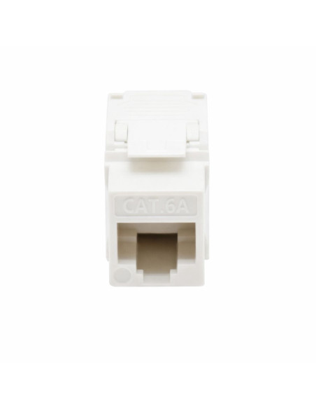 Frutto Keystone RJ45 Cat.6A UTP Toolless Bianco 3&micro