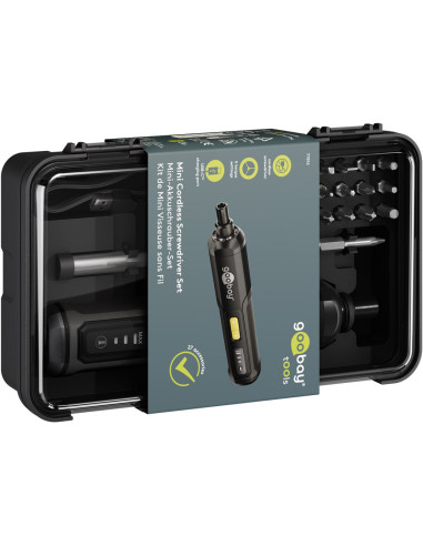 Set Mini Avvitatore a Batteria 28pz con Punte di Precisione