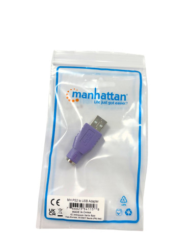 Adattatore PS2 femmina/USB A maschio