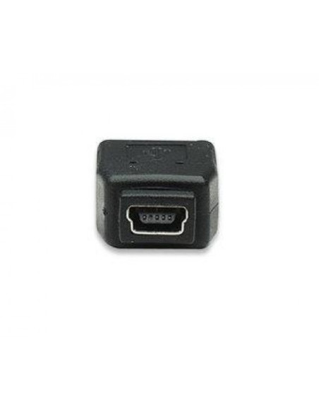 Adattatore Convertitore USB A Maschio a Mini B Femmina Nero