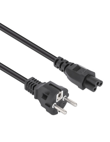 Cavo alimentazione C5 F a Schuko 1m nero