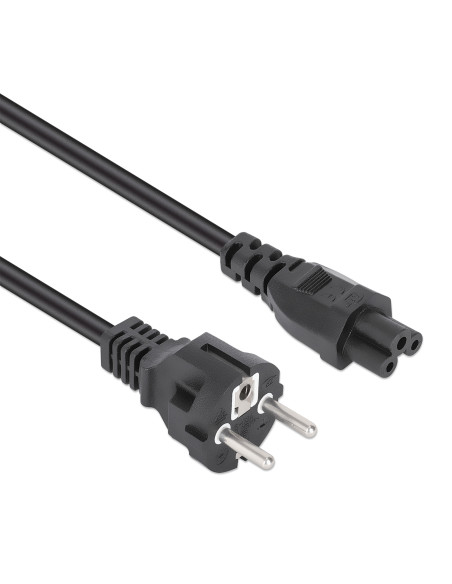 Cavo alimentazione C5 F a Schuko 1m nero