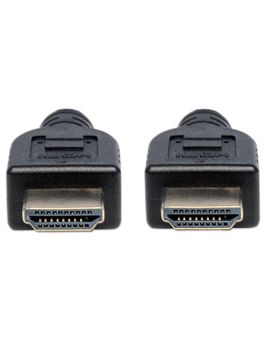 Cavo HDMI CL3 High Speed con Ethernet A/A M/M 2m Nero