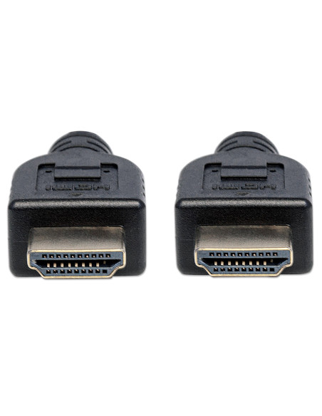 Cavo HDMI CL3 High Speed con Ethernet A/A M/M 2m Nero