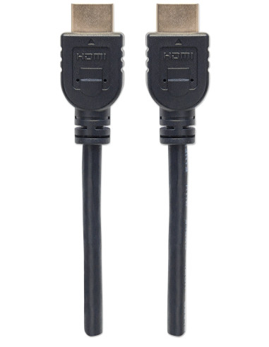 Cavo HDMI CL3 High Speed con Ethernet A/A M/M 3 metri Nero
