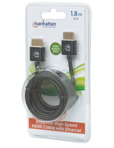 Cavo HDMI&trade High Speed con Ethernet Ultra Sottile 1