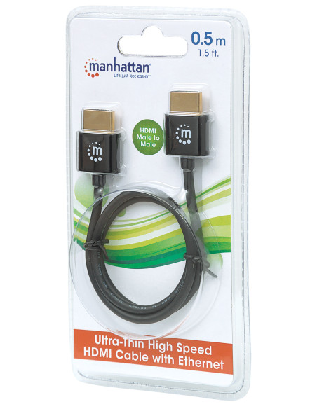 Cavo HDMI&trade High Speed con Ethernet Ultra Sottile 0