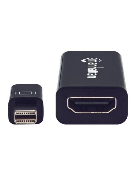 Adattatore Mini DisplayPort a HDMI Passivo Nero