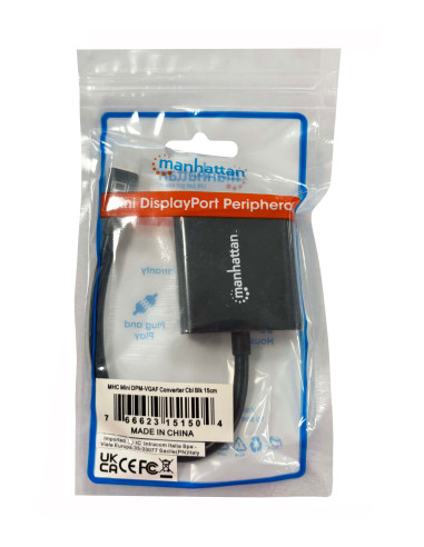 Adattatore Mini DisplayPort (Thunderbolt) a VGA Attivo