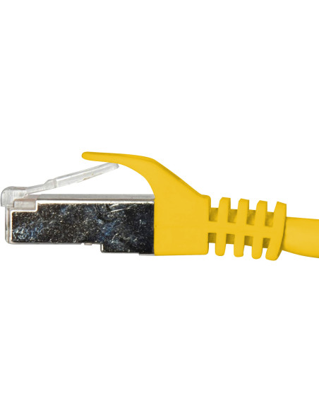 Cavo di Rete Patch in Rame Cat. 6A SFTP LSZH 10 m Giallo
