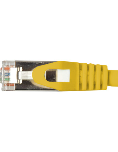 Cavo di Rete Patch in Rame Cat. 6A SFTP LSZH 10 m Giallo