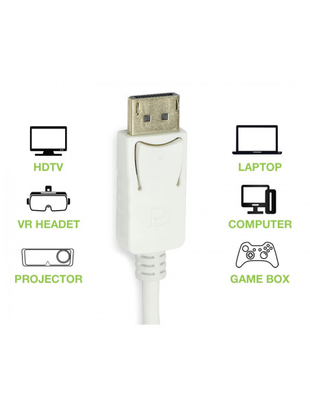 Adattatore Passivo DisplayPort Maschio a HDMI Femmina 4K 30Hz