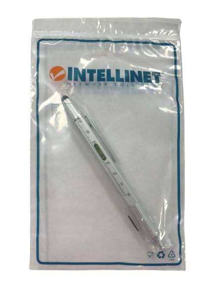 Penna a Sfera Multifunzione 5 in 1 con Cacciavite Bolla e Righello