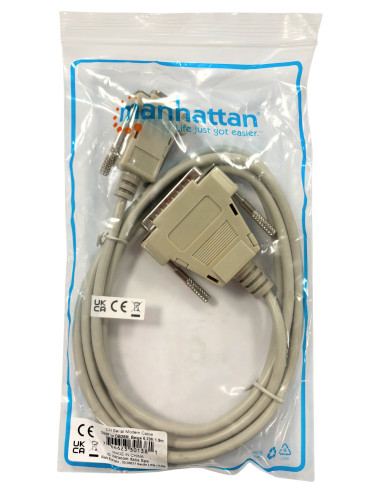 Cavo null modem 25 DB Maschio 9 DB Femmina 1