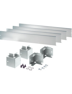 Zoccolo 800 x 800 mm per Armadi Rack Serie NextGen Grigio 2
