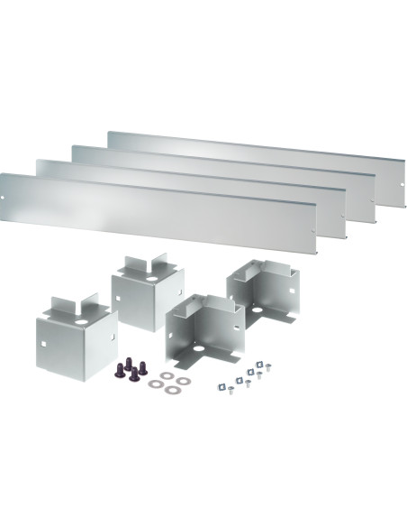 Zoccolo 800 x 800 mm per Armadi Rack Serie NextGen Grigio
