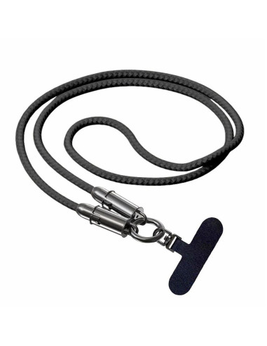 Cavo USB-C&trade Maschio Maschio con Lanyard Integrato 60W PD Nylon e Alluminio
