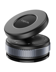 Supporto Magnetico per Smartphone con Chiusura a Rotazione e Ventosa
