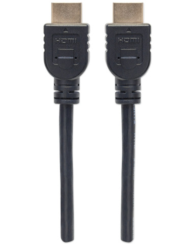 Cavo HDMI CL3 High Speed con Ethernet A/A M/M 3 metri Nero