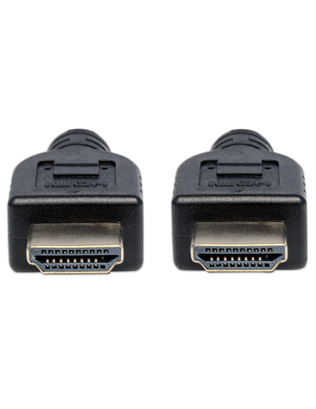 Cavo HDMI CL3 High Speed con Ethernet A/A M/M 5m Nero