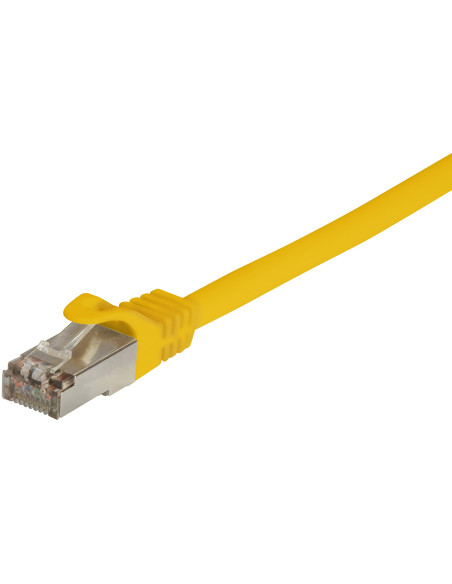 Cavo di Rete Patch in Rame Cat. 6A SFTP LSZH 10 m Giallo