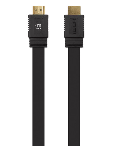 Cavo HDMI High Speed With Ethernet Piatto 3 metri nero