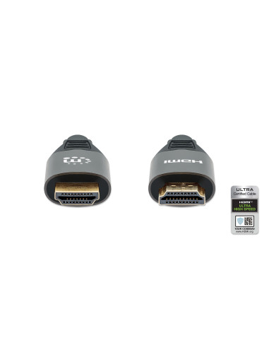 Cavo HDMI con Ethernet ad Altissima Velocit&agrave Certificato 8K@60Hz eARC 1m