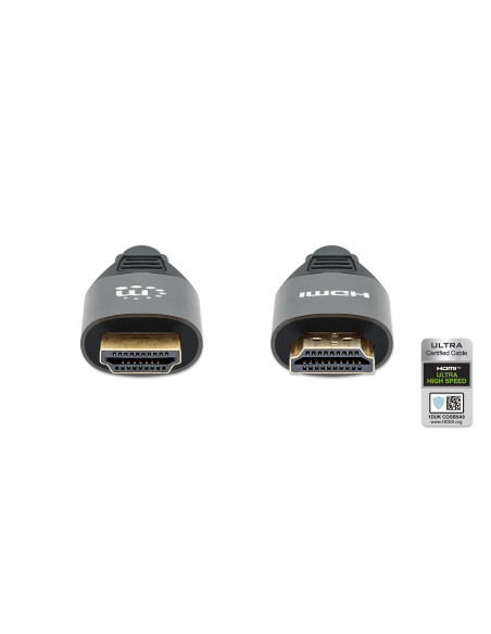 Cavo HDMI con Ethernet ad Altissima Velocit&agrave Certificato 8K@60Hz eARC 1m