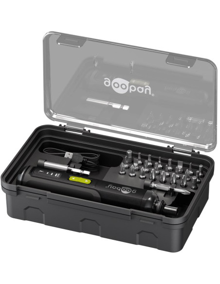 Set Mini Avvitatore a Batteria 28pz con Punte di Precisione