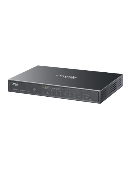 Switch 10 Porte Gigabit Easy Managed con 8 Porte PoE+
