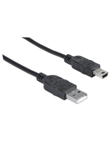 Cavo USB 2.0 A maschio/mini B 5 pin maschio 4