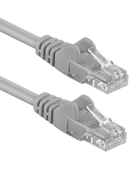 Cavo di Rete Patch in Rame Cat.6 Grigio U/UTP LSZH 50m