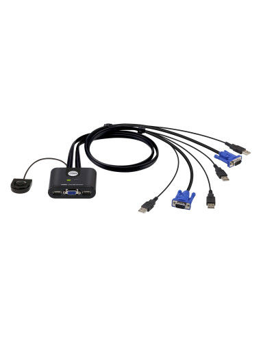 Switch KVM USB VGA a 2 porte