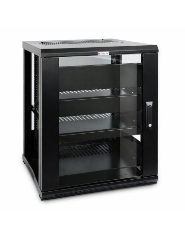 Armadio Rack 19'' 600x600 15U per Audio Video Nero