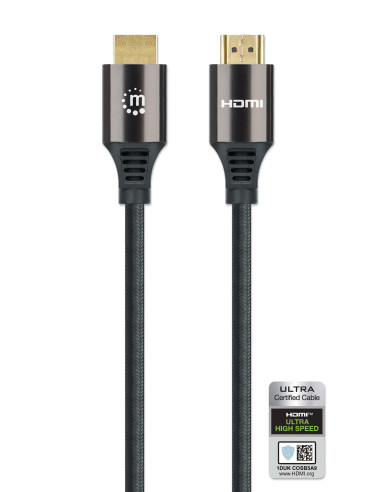 Cavo HDMI con Ethernet ad Altissima Velocit&agrave Certificato 8K@60Hz eARC 1m