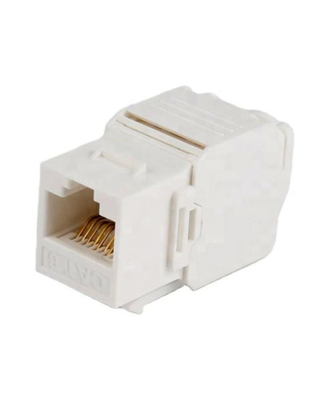 Frutto Keystone RJ45 UTP Cat.6 Tooless Bianco