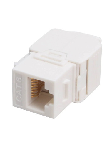 Frutto Keystone RJ45 UTP Cat.6 Tooless Bianco