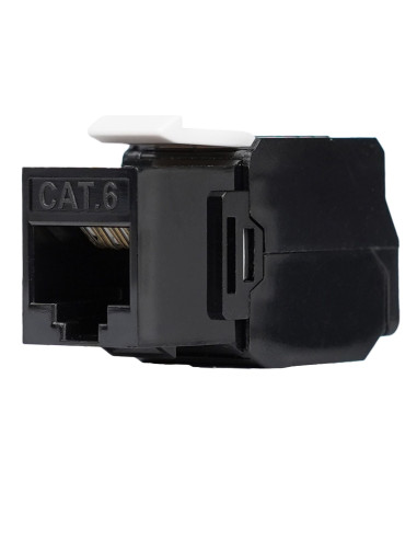 Frutto Keystone RJ45 UTP Cat.6 Tooless Nero
