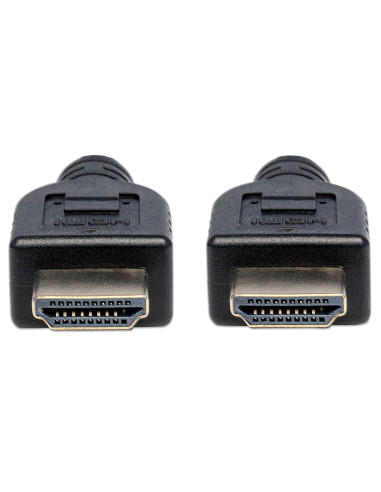 Cavo HDMI CL3 High Speed con Ethernet A/A M/M 2m Nero