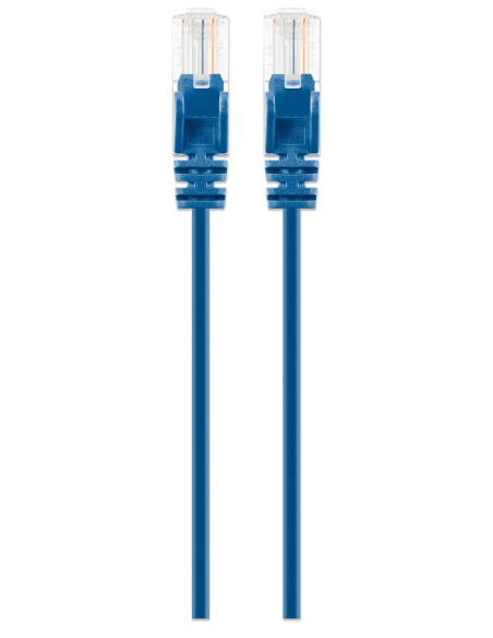 Cavo patch di rete Cat6 UTP Slim  2 m Blu