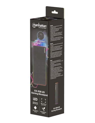 Tappetino Mouse Gaming XXL Illuminazione LED Effetti Luce RGB