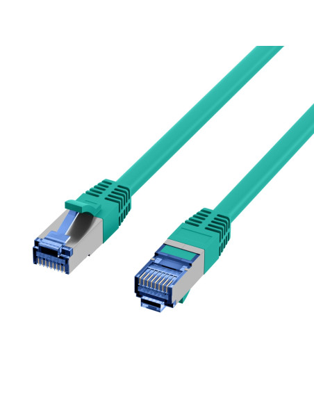 Cavo di Rete Patch in Rame Cat.6A S/FTP TPE Cat.7 Ultraflex Verde 0