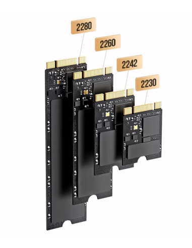 Box Esterno USB-C&trade 3.2 Gen 2 per SSD M.2 NVMe e SATA