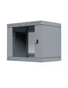 Armadio Rack 19'' a Muro 9U da Assemblare Profondit&agrave 400-600 mm Grigio