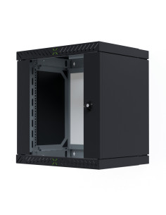 Armadio Rack 19'' a Muro 12U da Assemblare Profondit&agrave 400-600 mm Nero