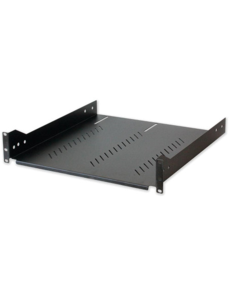 Mensola per Rack 19'' 470 mm 2U Nera 4 punti