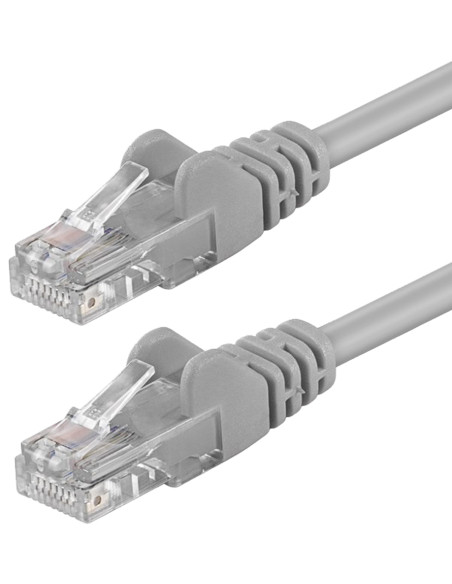 Cavo di Rete Patch in Rame Cat.6 Grigio U/UTP LSZH 50m