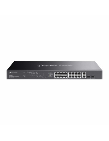 Switch 20 Porte Gigabit Easy Managed con 16 Porte PoE+ e 2 SFP