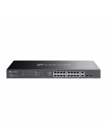 Switch 20 Porte Gigabit Easy Managed con 16 Porte PoE+ e 2 SFP